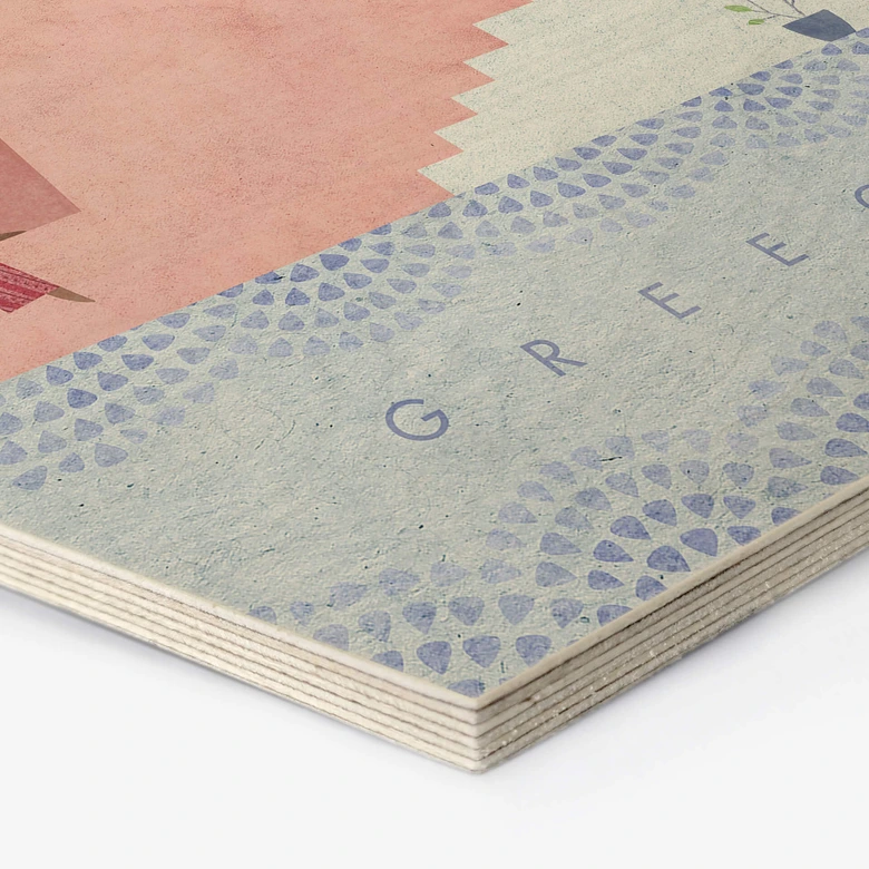 Hexagon - Holz Rivers - Griechenland 