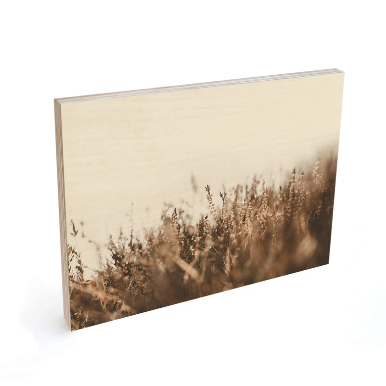 Cuadro de madera Annie - Hierba de los prados 