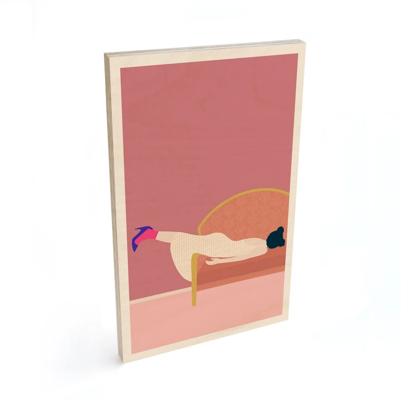 Tableau sur bois Maddies Mood - Jota de jai 