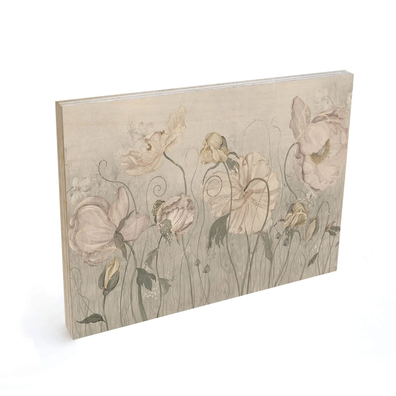 Houten Wanddecoratie in vintage stijl - Ms Tiff 