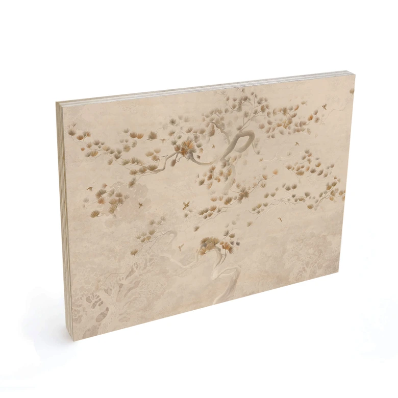 Elegante Houten Wanddecoratie in Aziatische stijl - Ms Tiff 