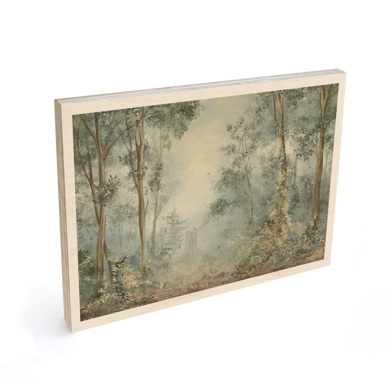 Holzbild Verwunschener Wald - Ms Tiff 