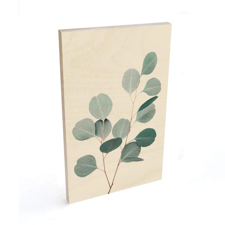 Holzbild Sisi & Seb - Blauer Eukalyptus 