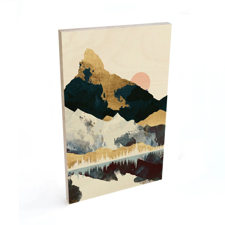 Billede af træ med refleksion af et vinterlandskab - SpaceFrog Designs 