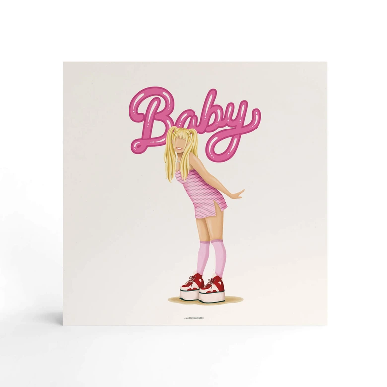 Bloc en bois à poser Tohmé - Baby - 15x15 cm 