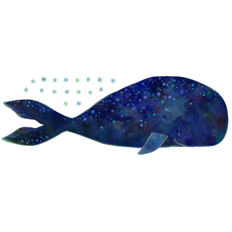 Adesivo murale– Blanz – Balena 