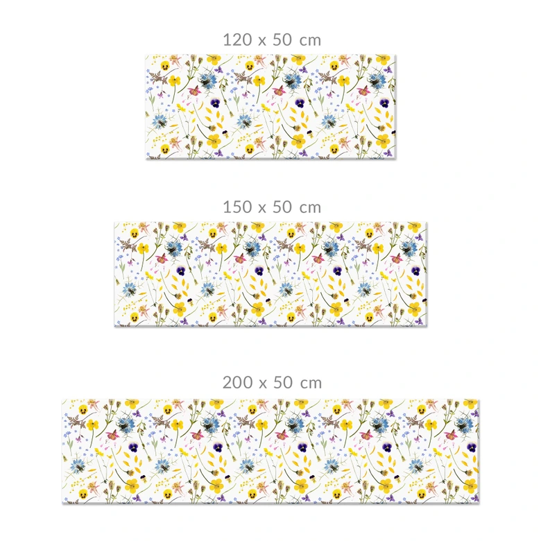 Keukenachterwand UN Designs - Dried Flowers 