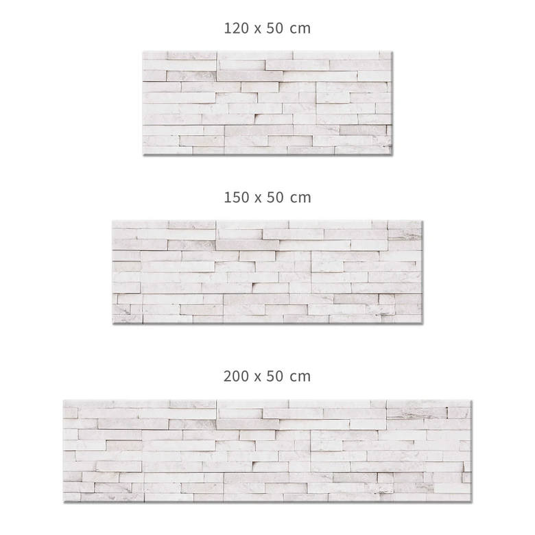 Küchenrückwand 1X Studio - Weiße Mauer 