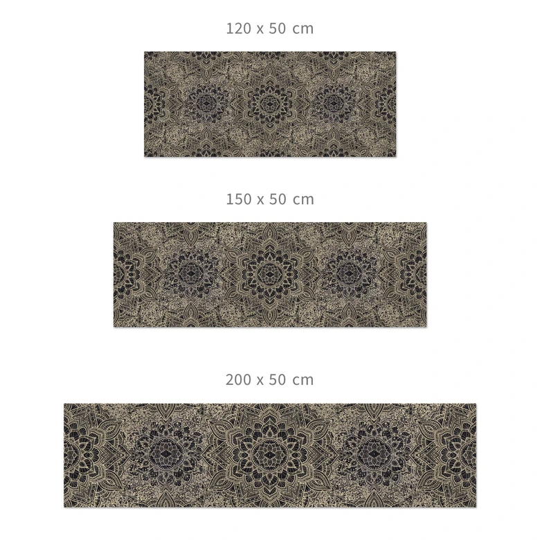 Küchenrückwand Mandala Boho Antikgold - Bloomery Decor 