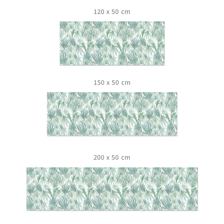 Tropische Küchenrückwand Palmenblätter im Dschungel - Bloomery Decor 