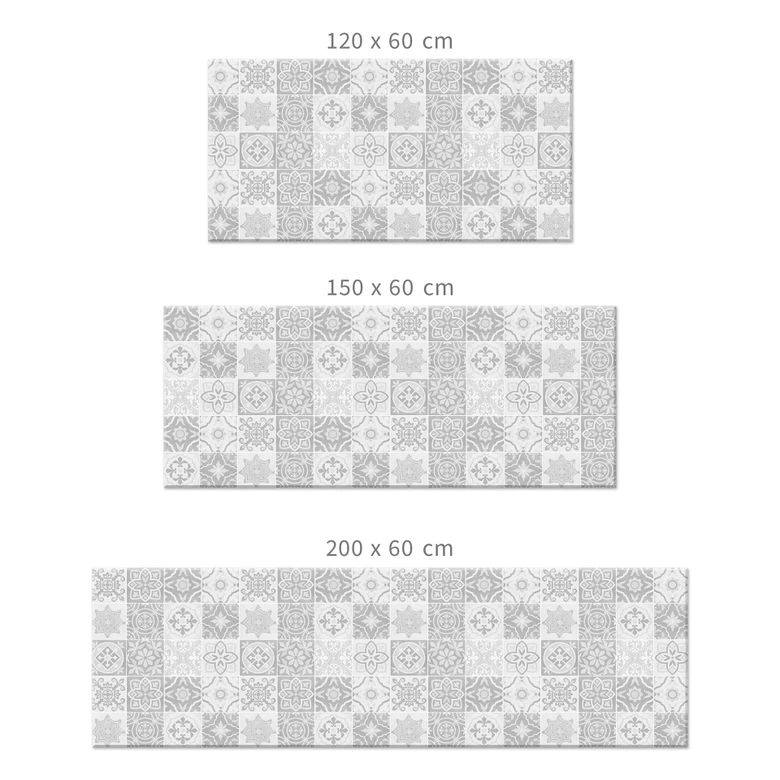 Küchenrückwand Ornamente - Betonoptik 03 