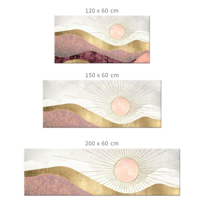 Küchenrückwand SpaceFrog Designs - Rosa Sonne 