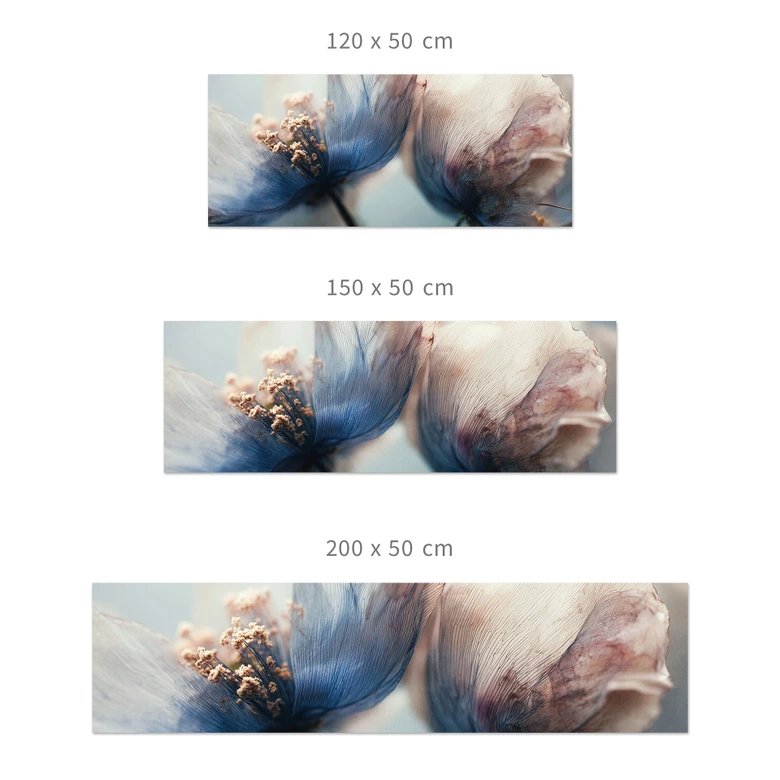 Florale Küchenrückwand Filigrane Trockenblüten im Licht - Treechild 