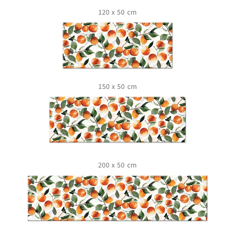 Küchenrückwand Fruchtige Mandarinen - UN Designs 
