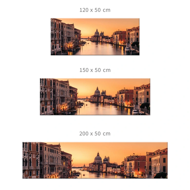 Küchenrückwand Sonnenuntergang in Venedig - Zhang 
