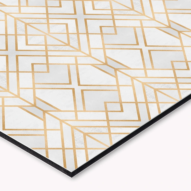 Küchenrückwand Fredriksson - Goldene Geometrie 