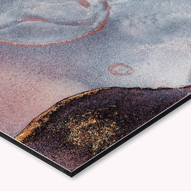 Küchenrückwand Fredriksson - Tinte: Rosé und Gold 