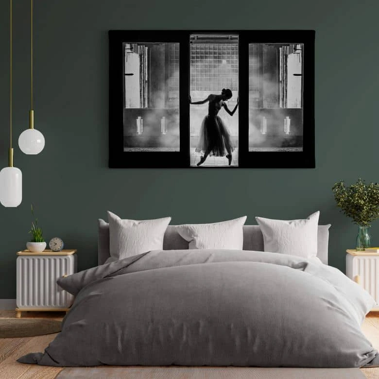 Leinwandbild Wibisono - Die Ballerina 