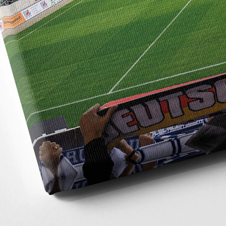 Lienzo 1. FC Magdeburg - Estadio Choreo 