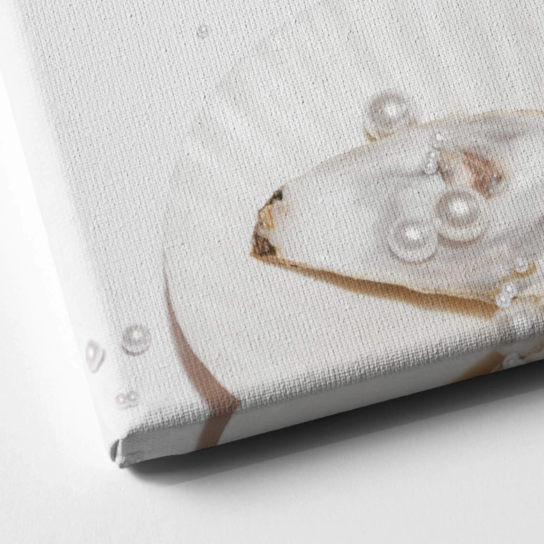 Leinwandbild 1X Studio - Austern mit Perlen 