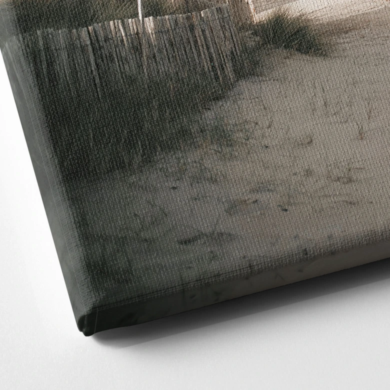 Tableau sur toile Paysage de dunes de la mer du Nord - Annie 