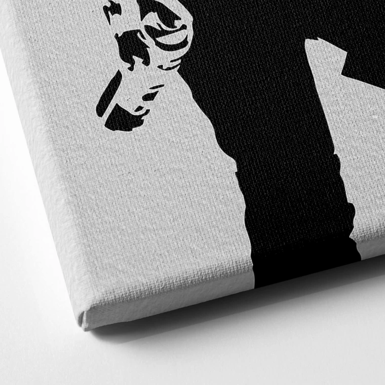 Canvas Banksy - Achieve Greatness 