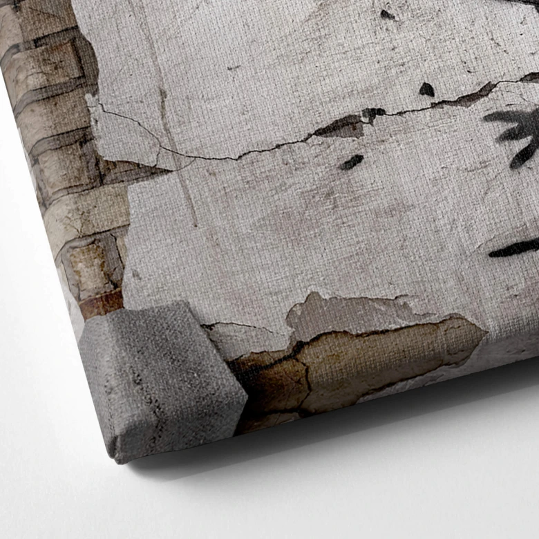 Tableau sur toile Banksy à Ukraine - Un petit judoka 