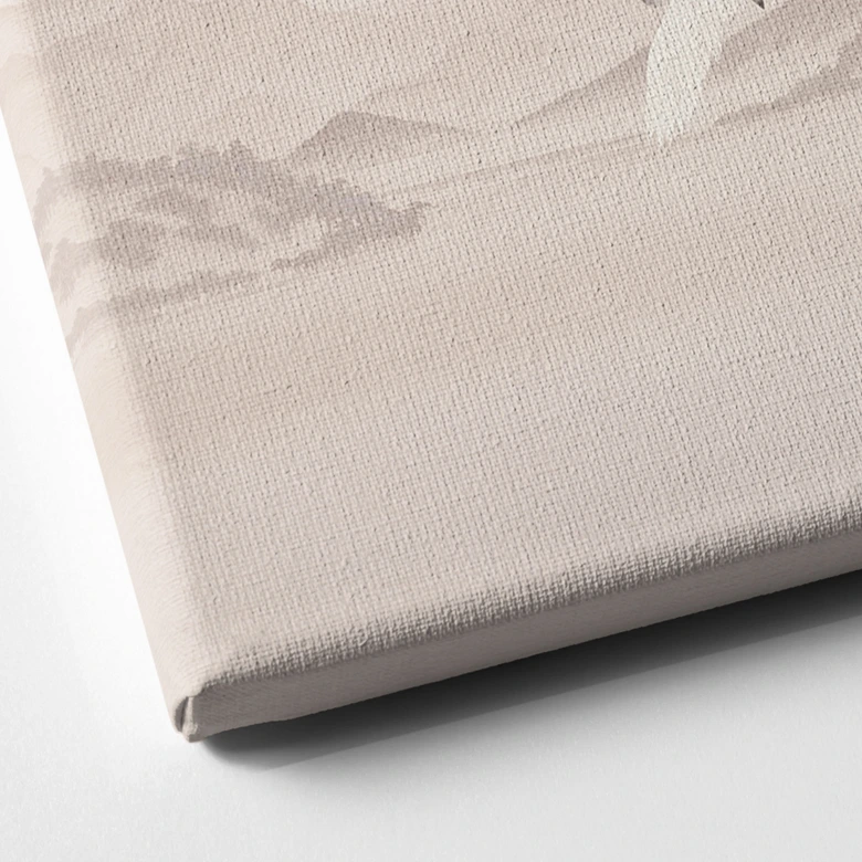 Leinwandbild Kraniche über dem See - Bloomery Decor 