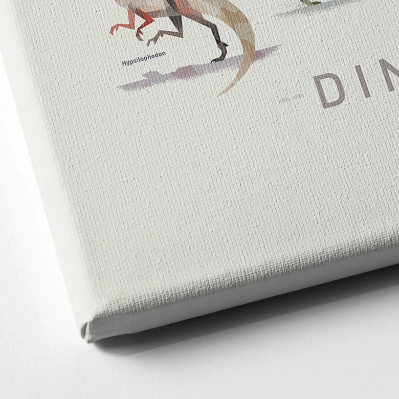 Leinwandbild Braun - Dinosaurs Part 2 