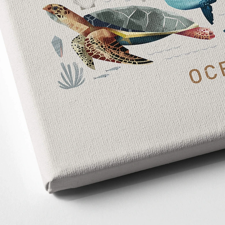 Leinwandbild Braun - Ocean Wildlife 