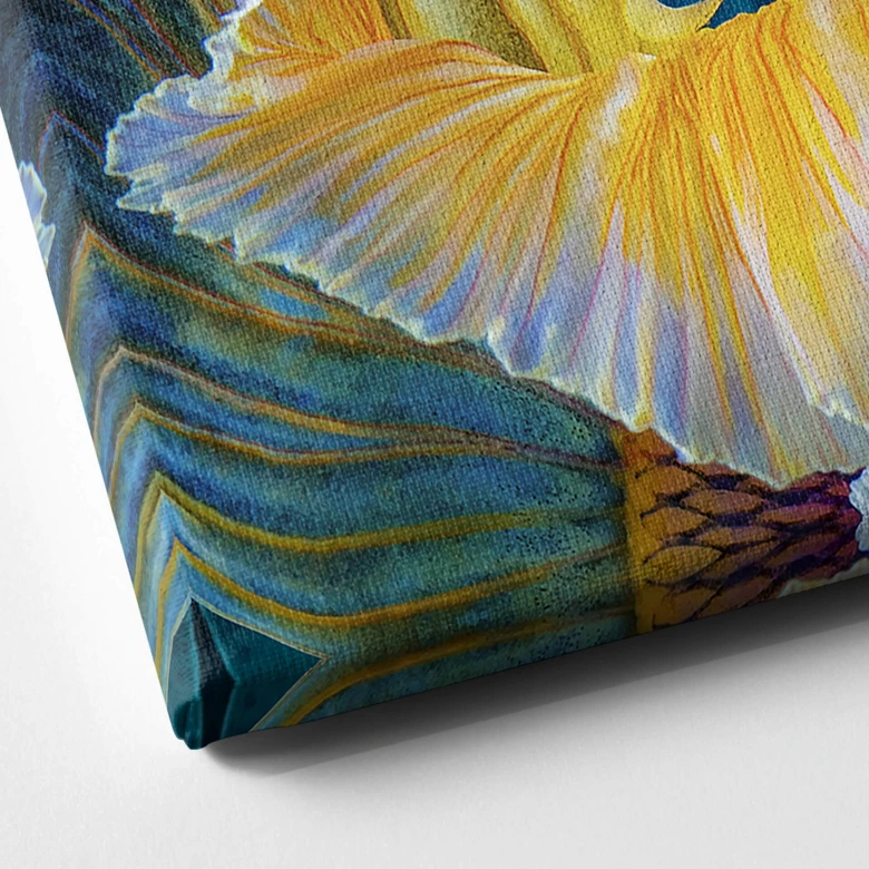 Cuadro lienzo Egger - Peces de colores 