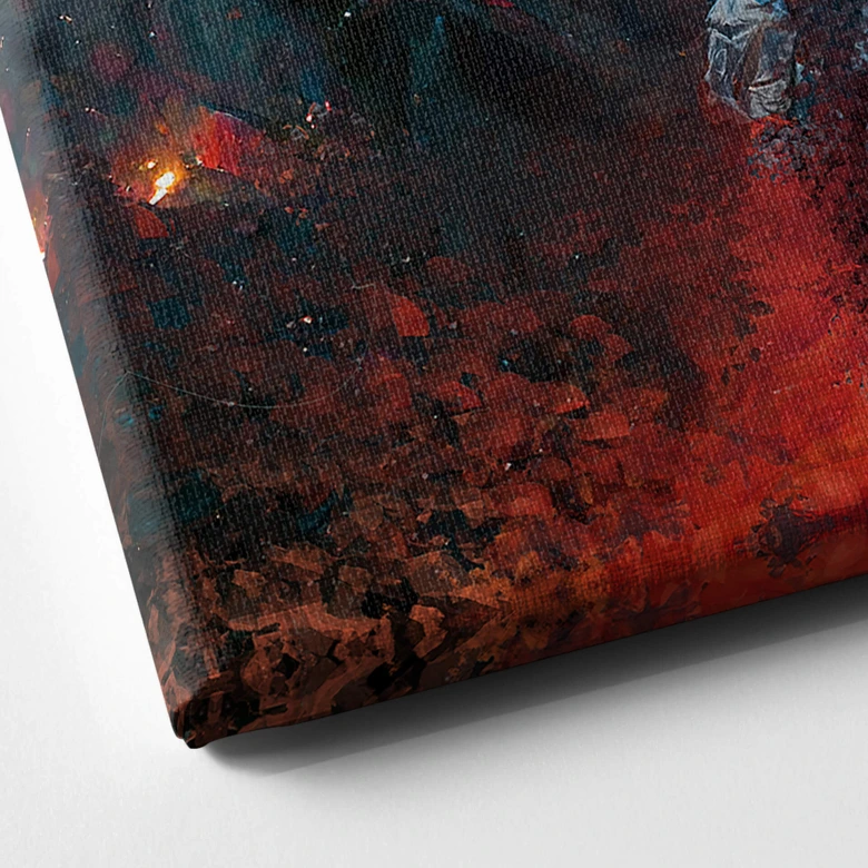 Canvas Heine - Astronaut op reis - Astro Cruise 