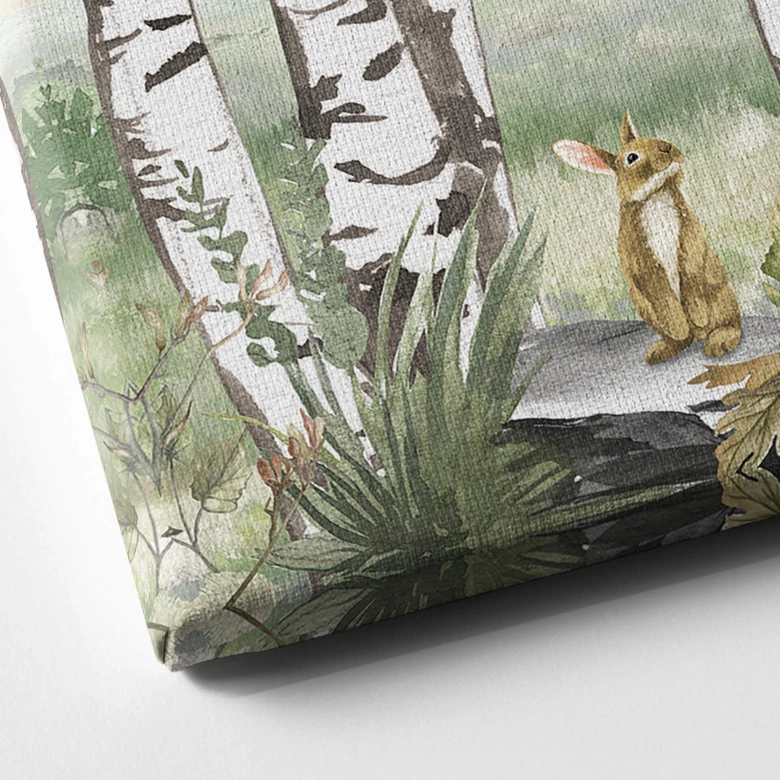 Leinwandbild Kikki Belle - Hirsch im Sommer 