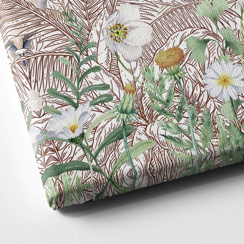 Leinwandbild Kikki Belle - Waldfreunde Frühling 
