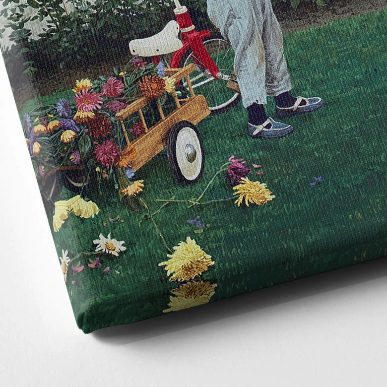 Leinwandbild Sag es mit Blumen (1963) - Kurt Ard - 70x100 cm 
