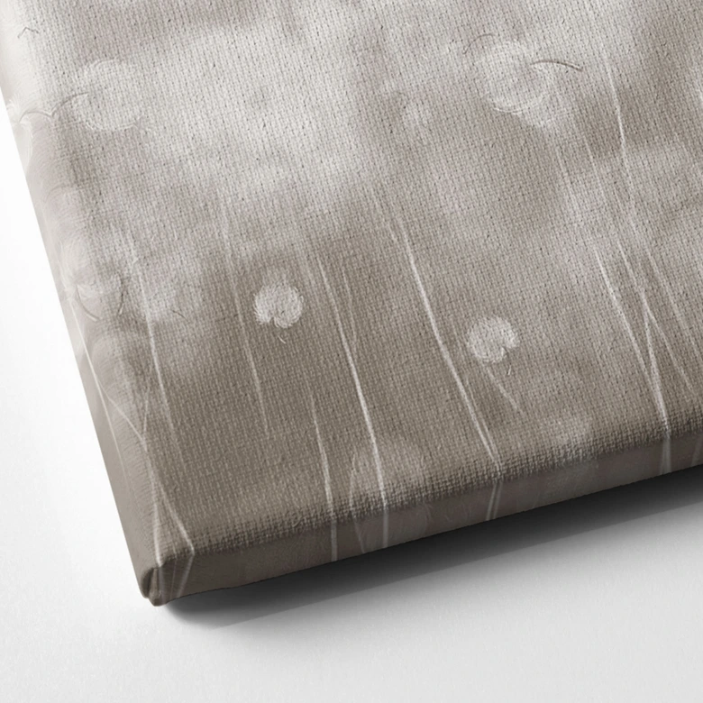 Leinwandbild Pusteblumen Traum in Beige - Ms Tiff 