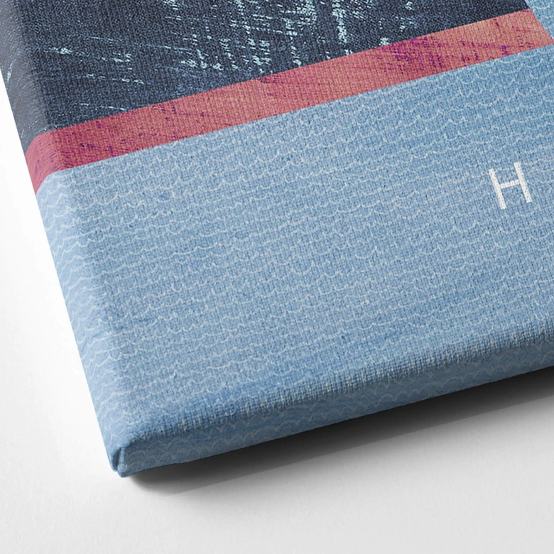 Lienzo Hamburgo con puerto - Rivers 