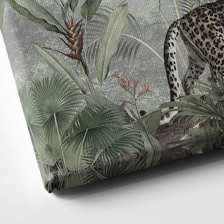 Lienzo Sir Edward - Templo en los trópicos 