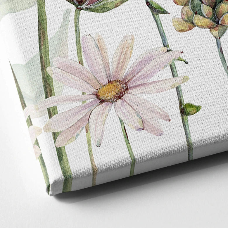 Leinwandbild Sir Edward - Zauberhafte Blüten 