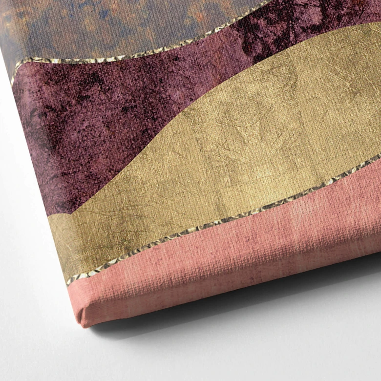 Leinwandbild SpaceFrog Designs - Rosa Sonne 