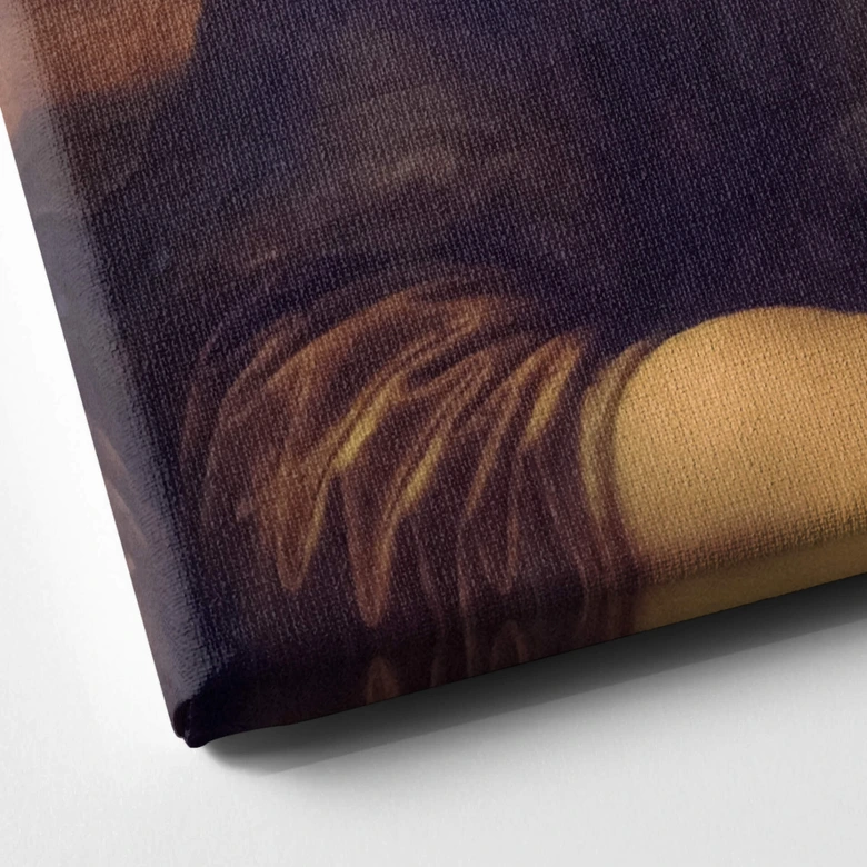 Leinwandbild Taudalpoi - Mona Lisa mit Kaugummi 