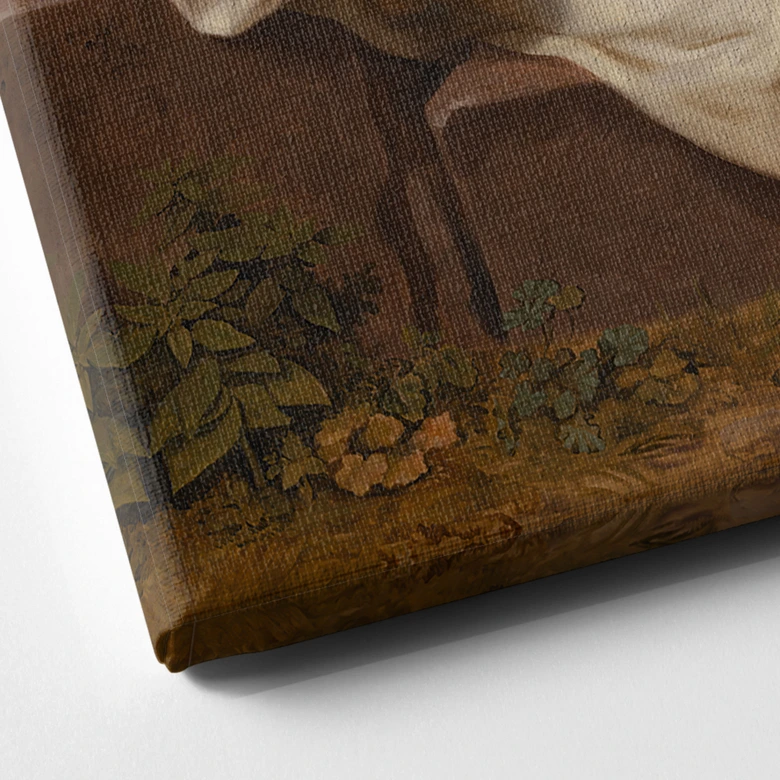 Leinwandbild Tischbein - Goethe in der römischen Campagna 