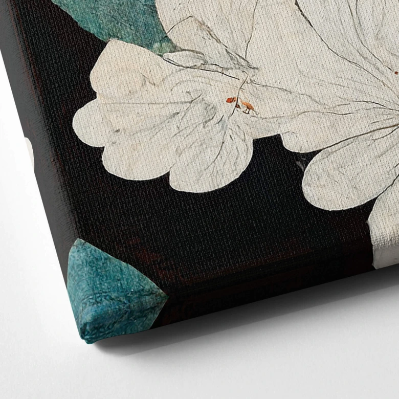 Canvas  Treechild - Asian Flowers 
