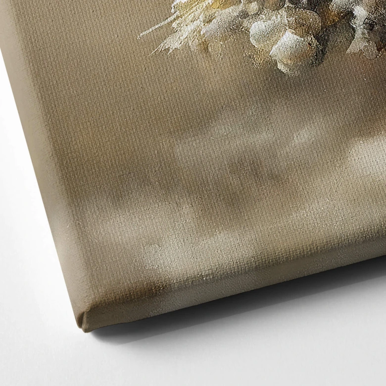 Lienzo Árbol de Navidad dorado - Treechild 