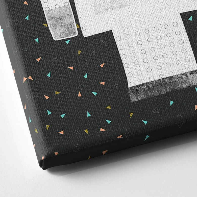 Leinwandbild Regenbogen-Roboter Sleep Laugh Create - Treechild 