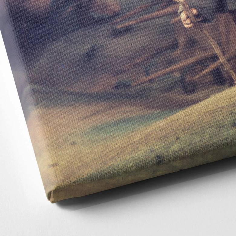 Canvas Print Sandman in the Woods 