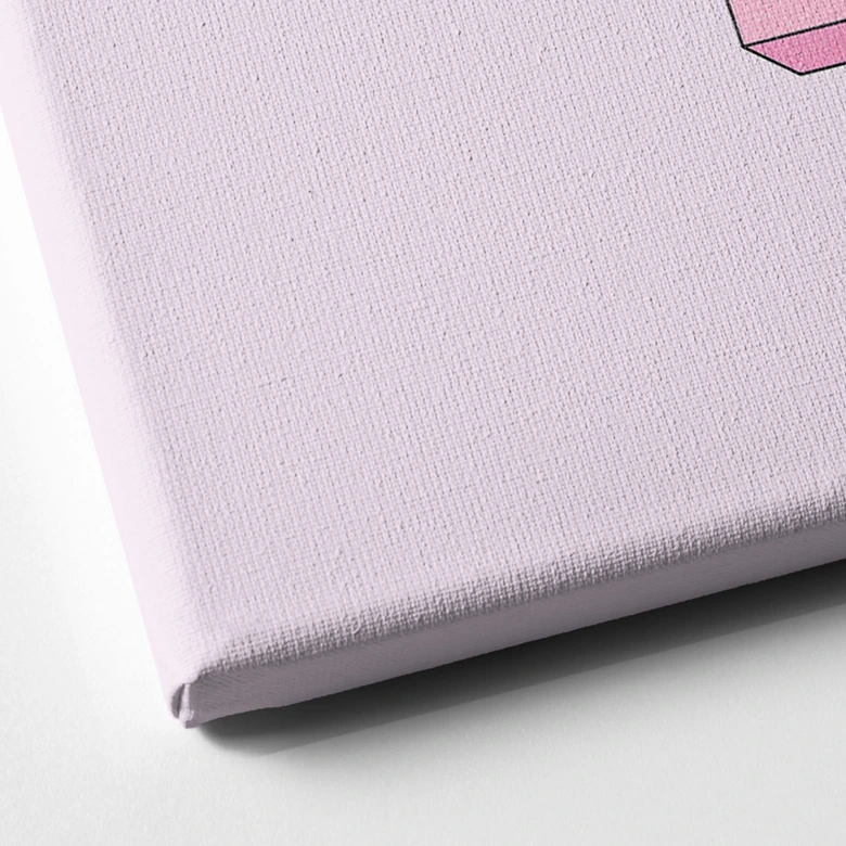 Leinwandbild Venuszeichen mit Blumen 