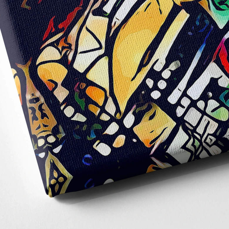 Leinwandbild Zamart - Kandinsky trifft Rom 