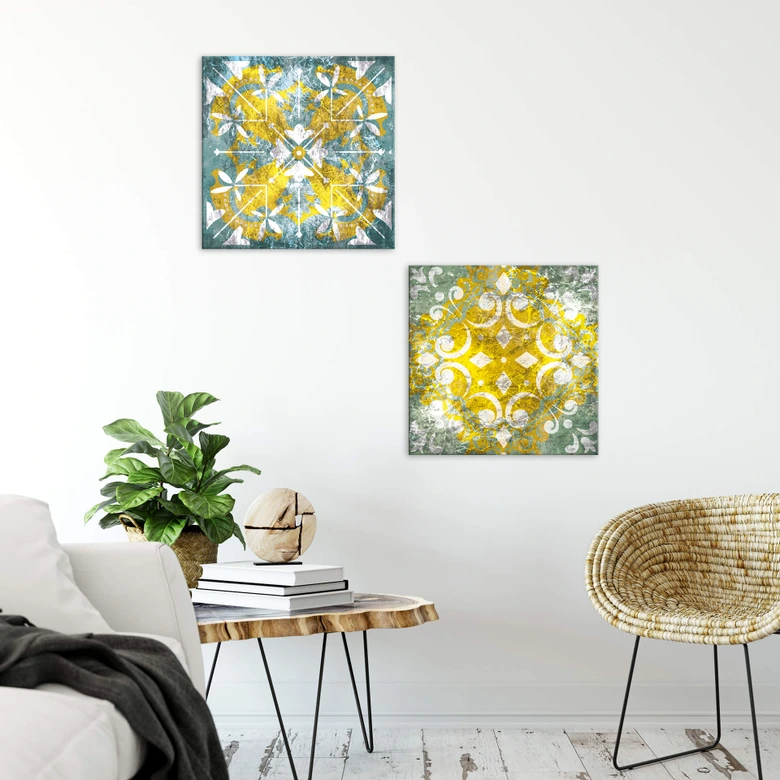 Leinwandbild Mexican Ambience - Quadratisch 