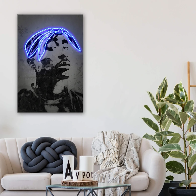 Leinwandbild Mielu - 2Pac 
